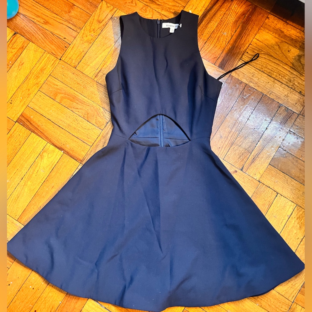 EJ black cut out dress